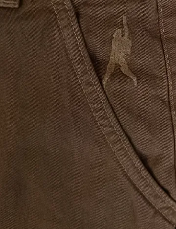 Pantaloni scurti Zara, maro
