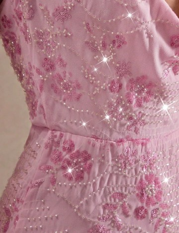Rochie scurta SHEIN, roz