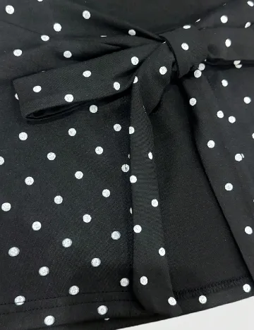 Bluza SHEIN, negru/alb