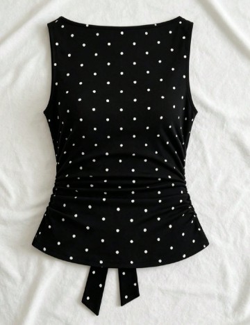 Bluza SHEIN, negru/alb