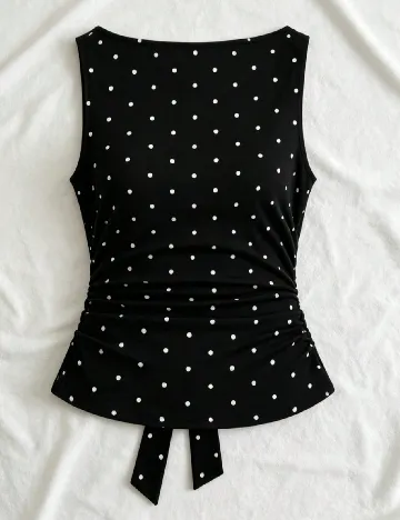 Bluza SHEIN, negru/alb