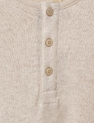 Tricou Bershka, crem