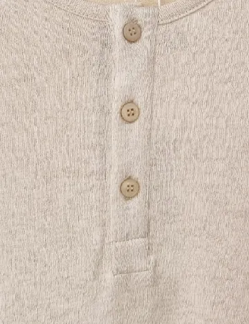 Tricou Bershka, crem