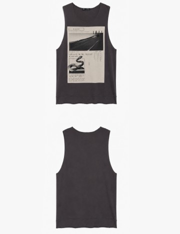Maiou Bershka, gri