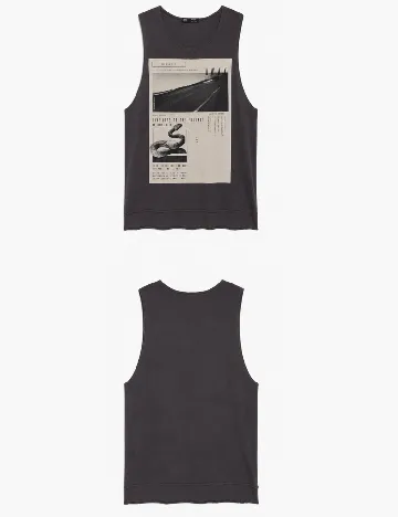 Maiou Bershka, gri