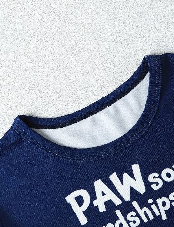 Compleu Shein Kids, bleumarin