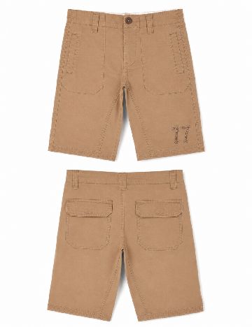 Pantaloni scurti Zara, maro