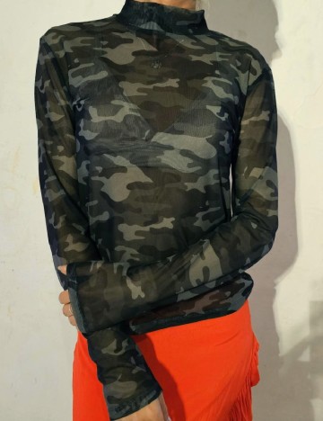 Bluza Bershka, army