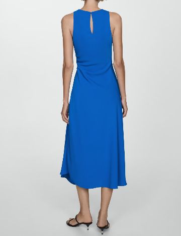 Rochie medie Mango, albastru
