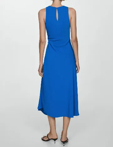 Rochie medie Mango, albastru
