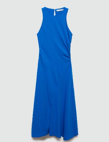 Rochie medie Mango, albastru