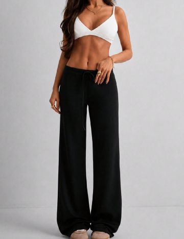 Pantaloni SHEIN, negru