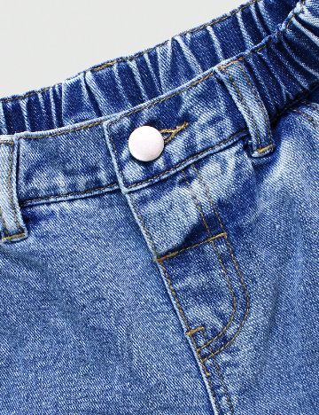 Pantaloni scurti Shein Kids, albastru