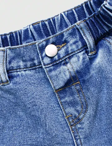 Pantaloni scurti Shein Kids, albastru