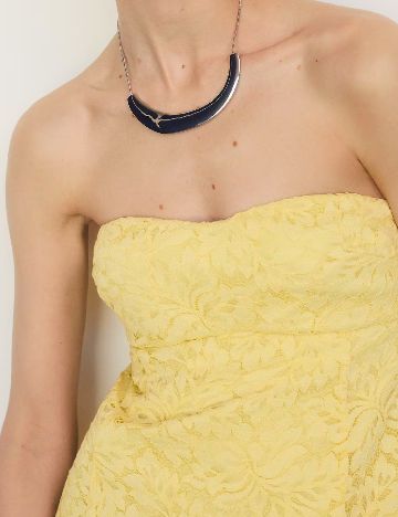 Rochie scurta Mango, galben