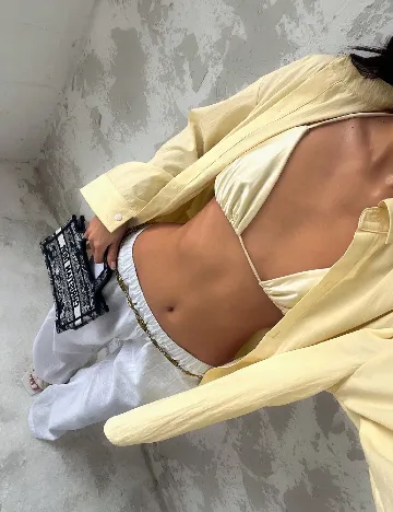 Camasa Oversize SHEIN, galben