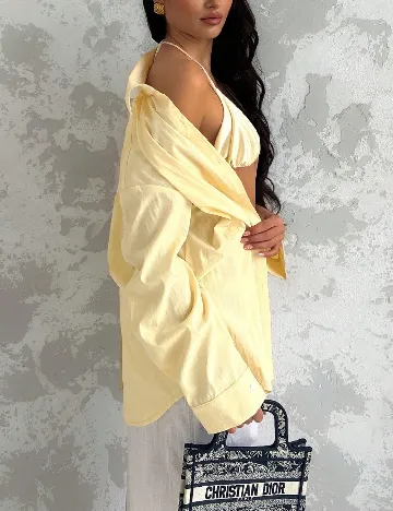 Camasa Oversize SHEIN, galben