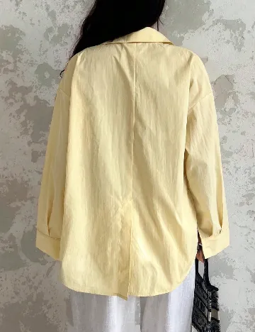 Camasa Oversize SHEIN, galben