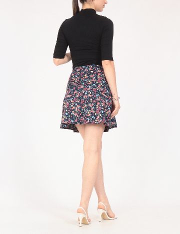 Fusta Bershka, floral print