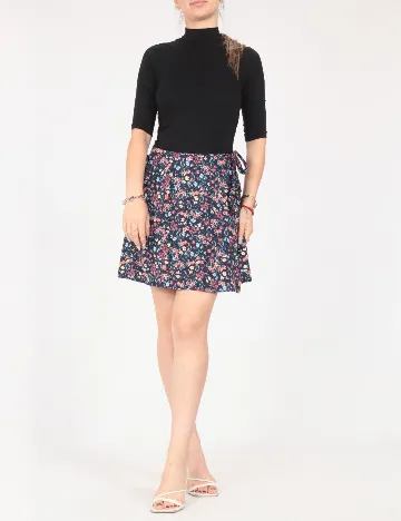 Fusta Bershka, floral print