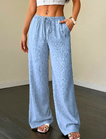 Pantaloni SHEIN, albastru