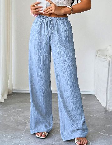 Pantaloni SHEIN, albastru