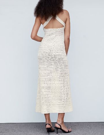 Rochie de plaja Mango, alb