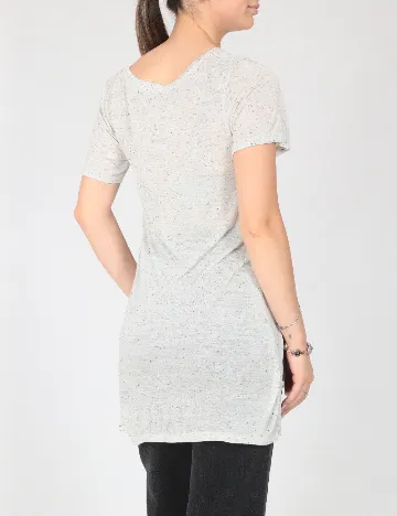 Tricou Bershka, gri