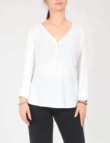 Bluza Bershka, alb