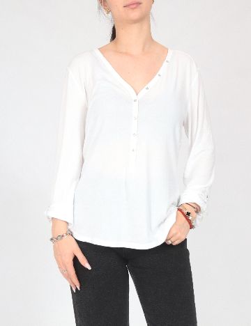 Bluza Bershka, alb