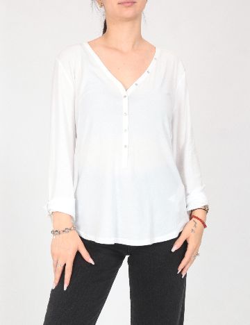 Bluza Bershka, alb