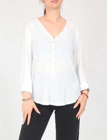 Bluza Bershka, alb