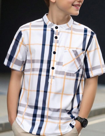 Camasa Shein Kids, mix culori