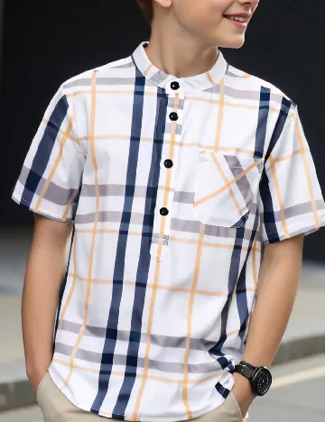 Camasa Shein Kids, mix culori