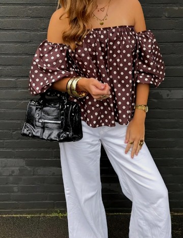 Bluza SHEIN, maro
