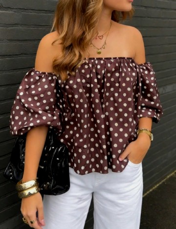 Bluza SHEIN, maro