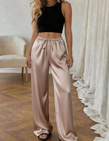Pantaloni SHEIN, maro
