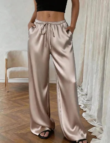 Pantaloni SHEIN, maro