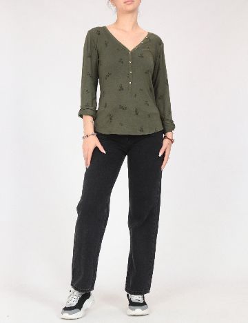 Bluza Bershka, verde
