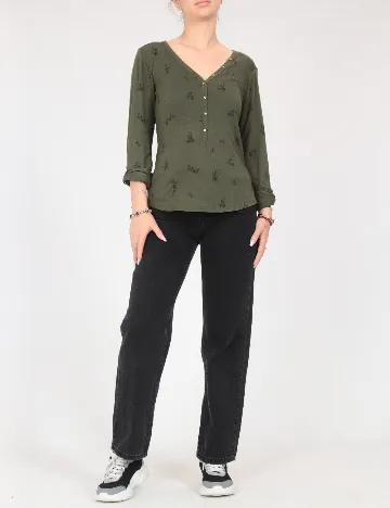 Bluza Bershka, verde