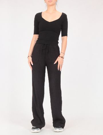 Bluza Bershka, negru