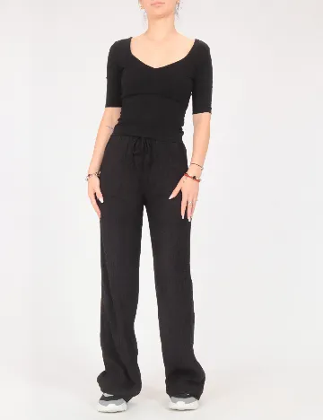 Bluza Bershka, negru