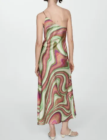 Rochie lunga Mango, mix culori