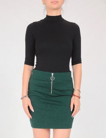 Fusta Bershka, verde