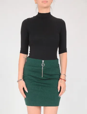 Fusta Bershka, verde