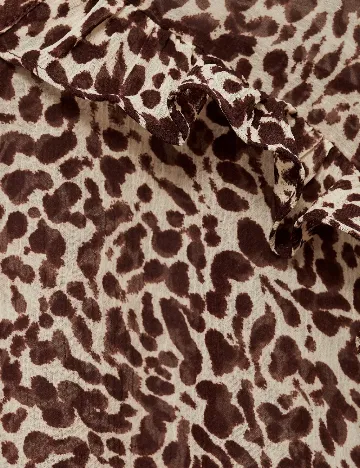 Rochie scurta Mango, animal print