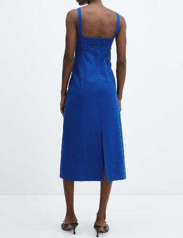 Rochie medie Mango, albastru