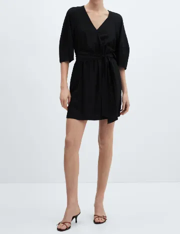 Rochie scurta Mango, negru