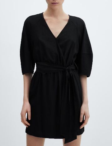 Rochie scurta Mango, negru