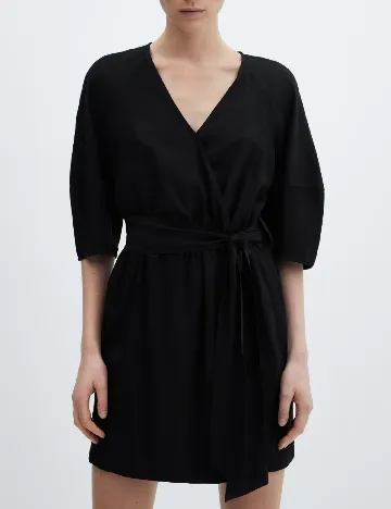 Rochie scurta Mango, negru